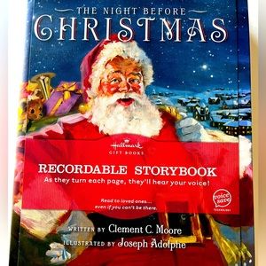 NWT Night Before Christmas Recordable Book